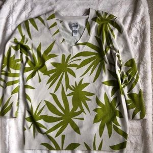 Chico’s Pam tree Summer Sweater